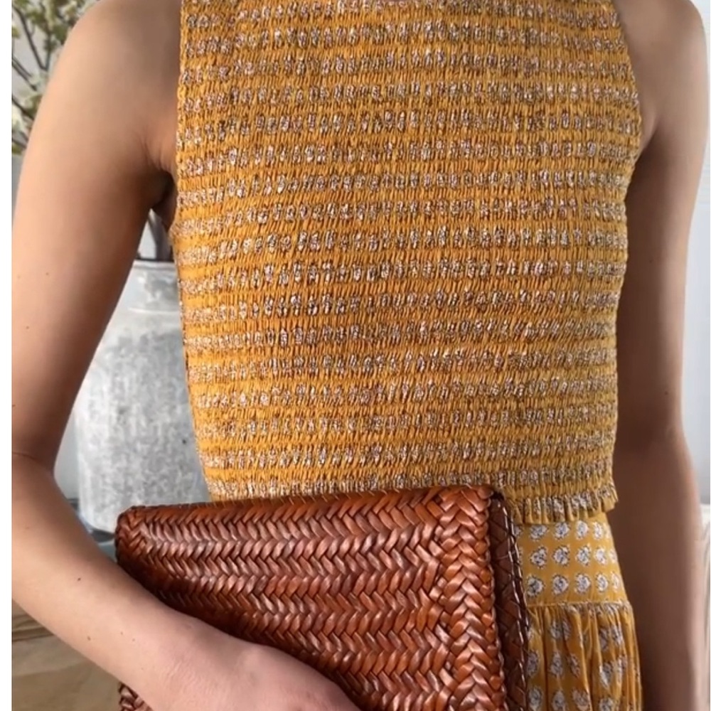NWT- Marea- Charlotte Top- Marigold Thristle
